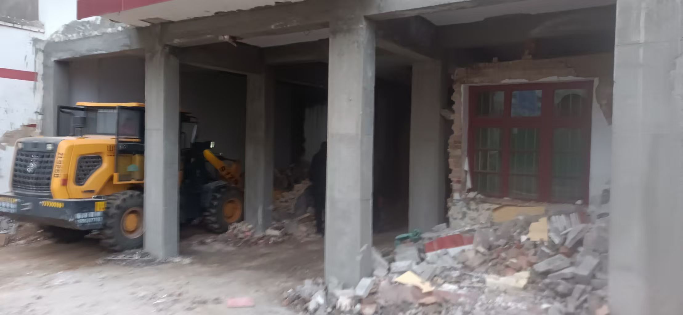 自贡市夹山改梁墙体改大梁 - 方案